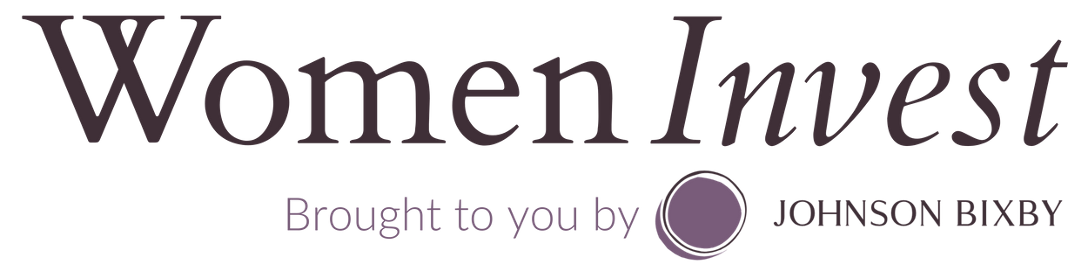 logo for Women Invest, brought to you by Johnson Bixby